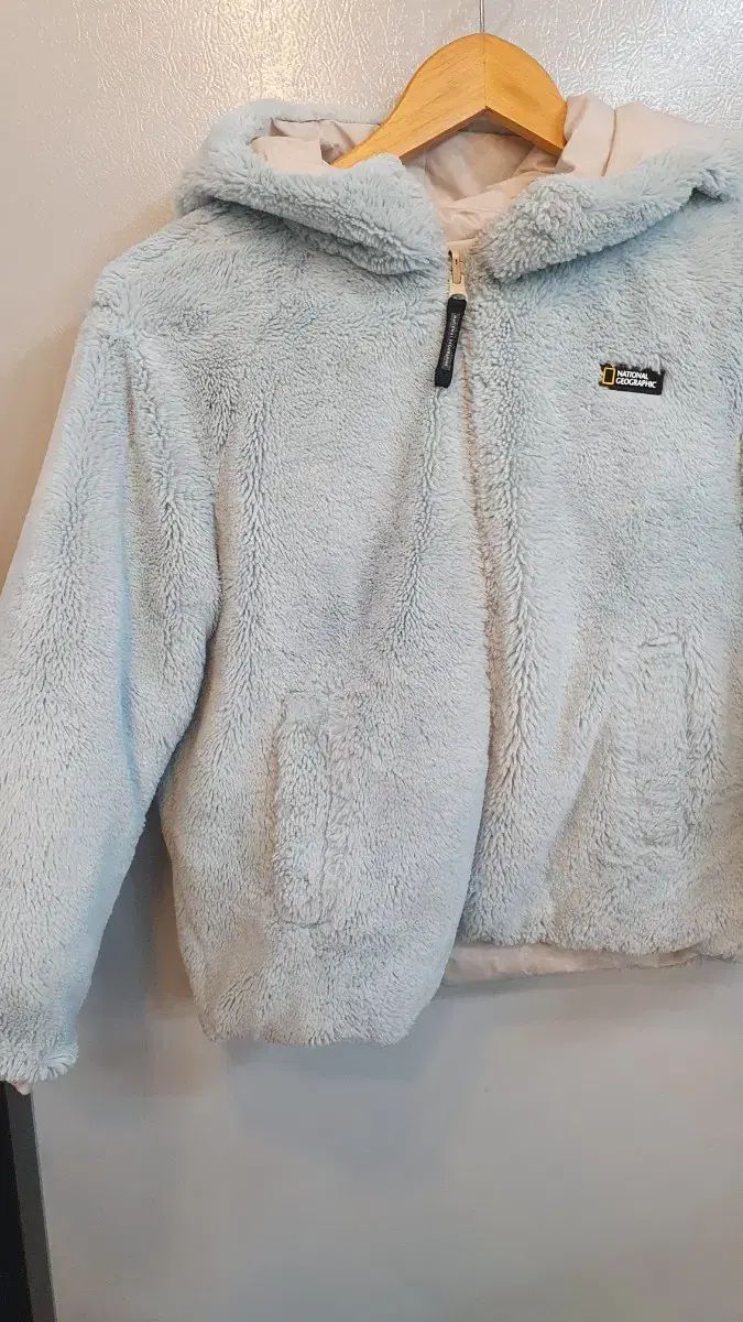 キッズ ナショナルジオグラフィック リバーシブル ダウンジャケット 130