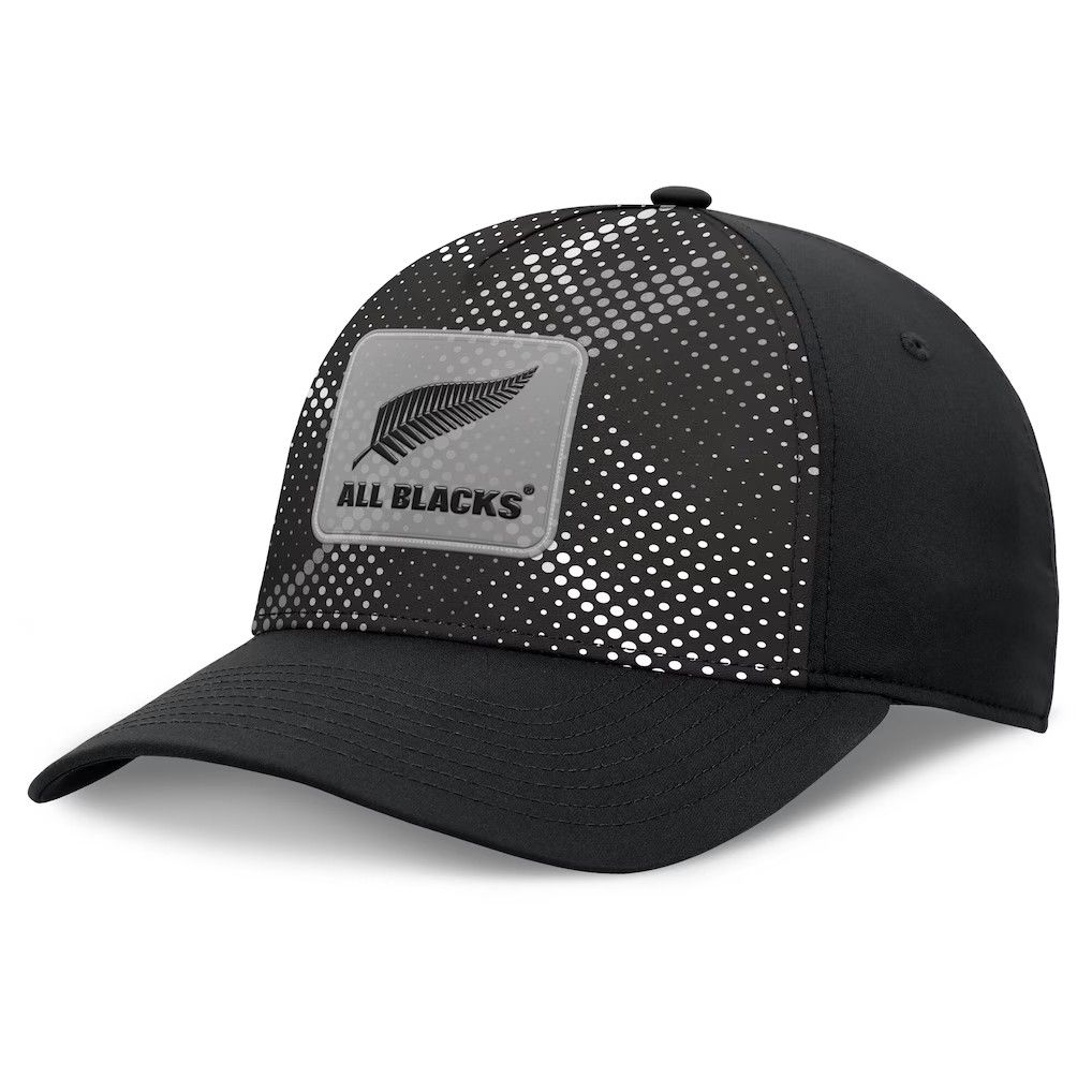 ファナティクス ラグビー ニュージーランド代表 オールブラックス 5パネル キャップ 帽子 黒 ブラック 公式モデル 日本未発売