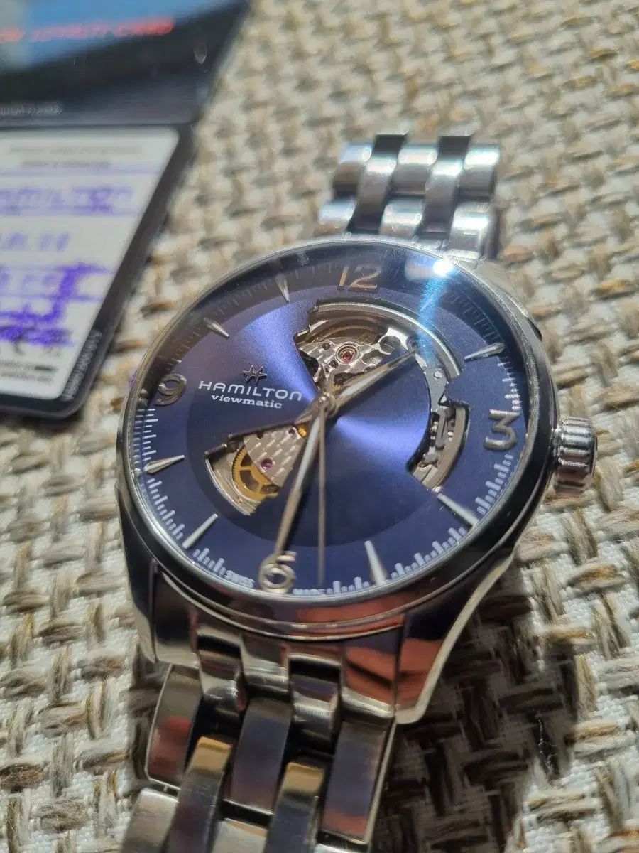 ハミルトン ジャズマスター オープンハート リスト ウォッチ 42mm