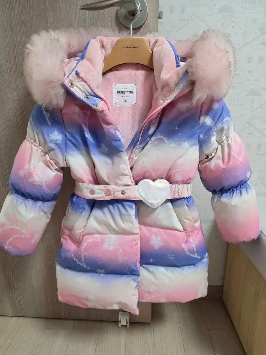 ベネトン キッズ 女の子 ダウン 120