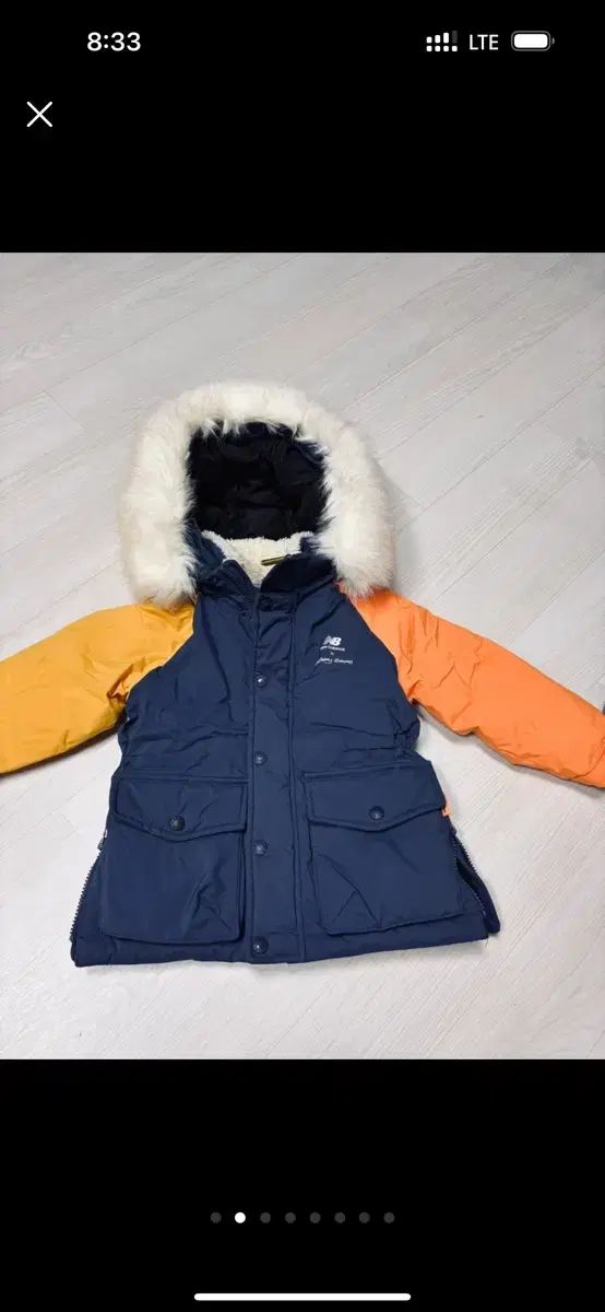 ニューバランス キッズ ダウン サイズ 100