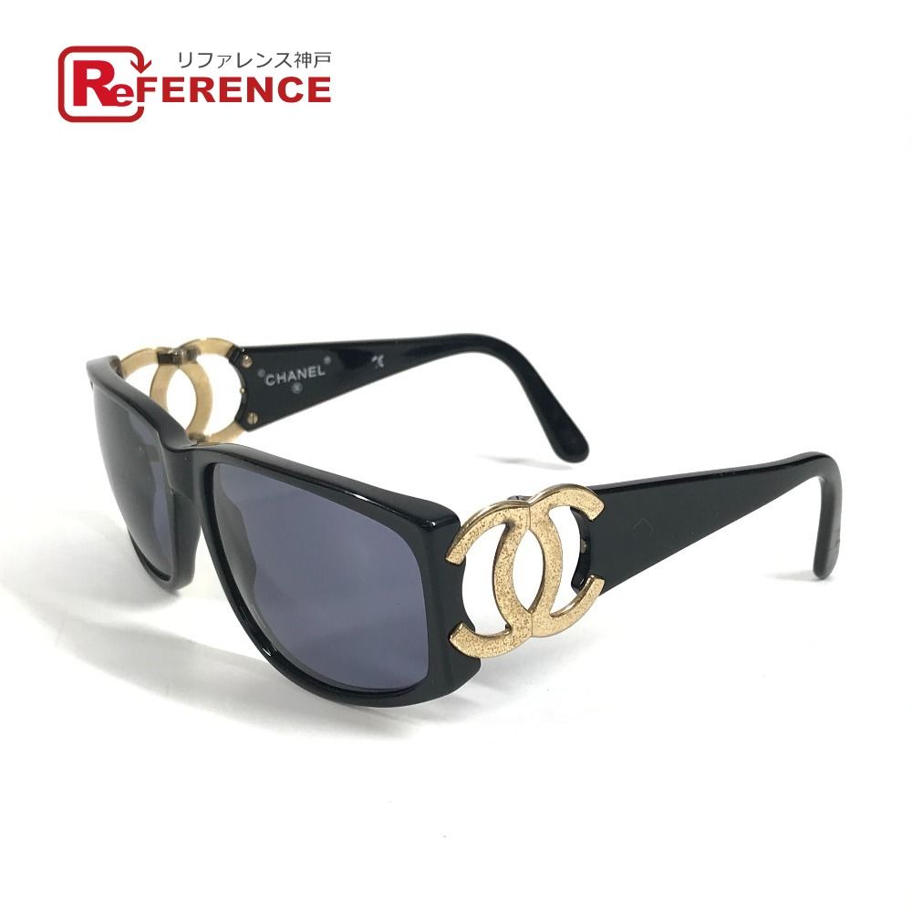 CHANEL シャネル サングラス CC ココマーク ロゴ 02461 プラスチック ブラック