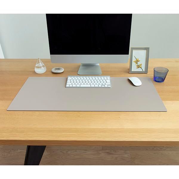  伊東屋 デスクマット WIDE ライトグレー その他 文房具 事務用品