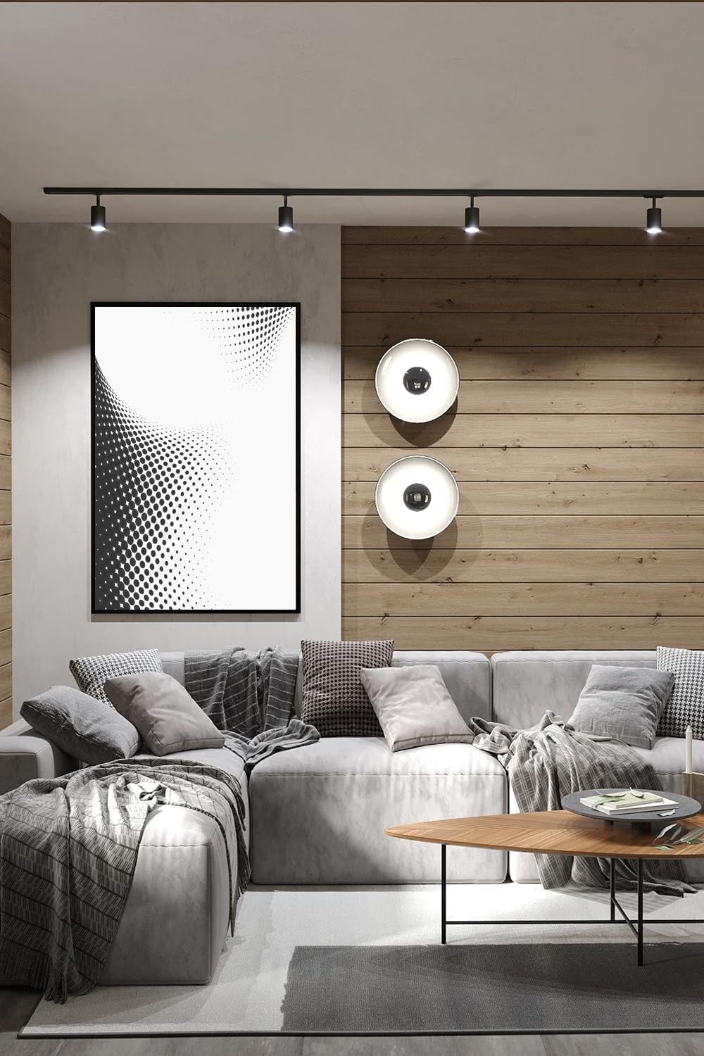 SPAHER ダクトレール用スポットライト LED 照明 ビーム角調節タイプ ライティングレール 100W相当 角度調節 植物育成ライト LED一体型 取付け簡単 電球不要 照明器具 明るい おしゃれ 玄関 リビング キッチン インテリア 10W ブ