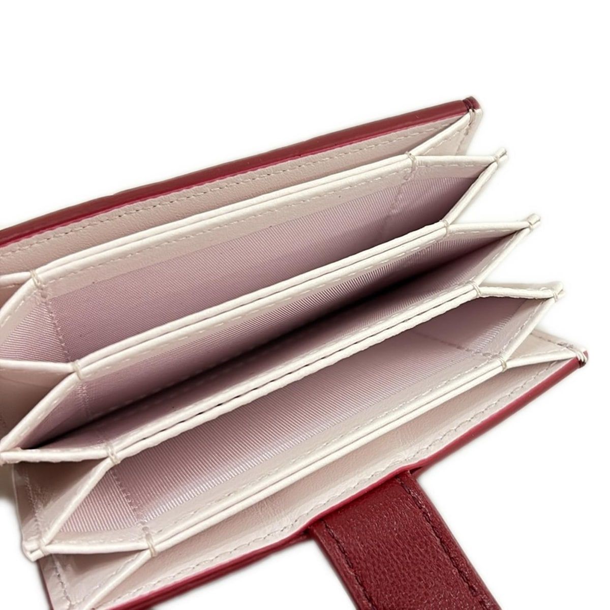 ボルドー×ライトピンク バイ