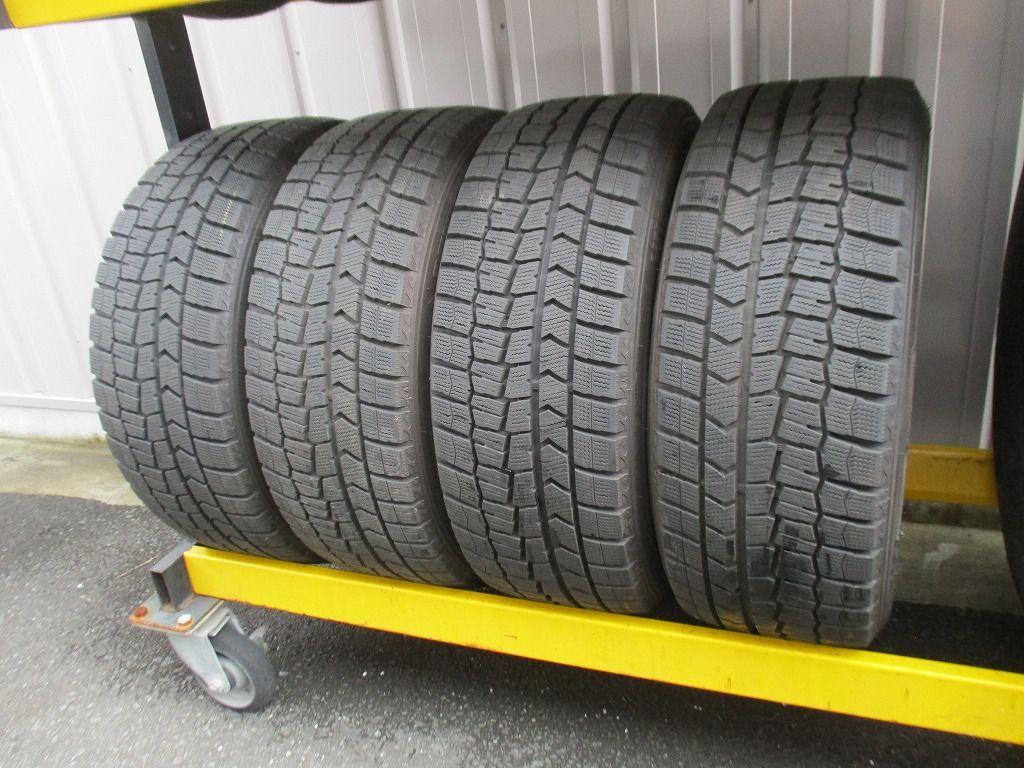 215 50 R 17 91 Q ダンロップ WINTER MAXX WM 02 スタッドレス 2019年製 4本 インボイス領収書発行