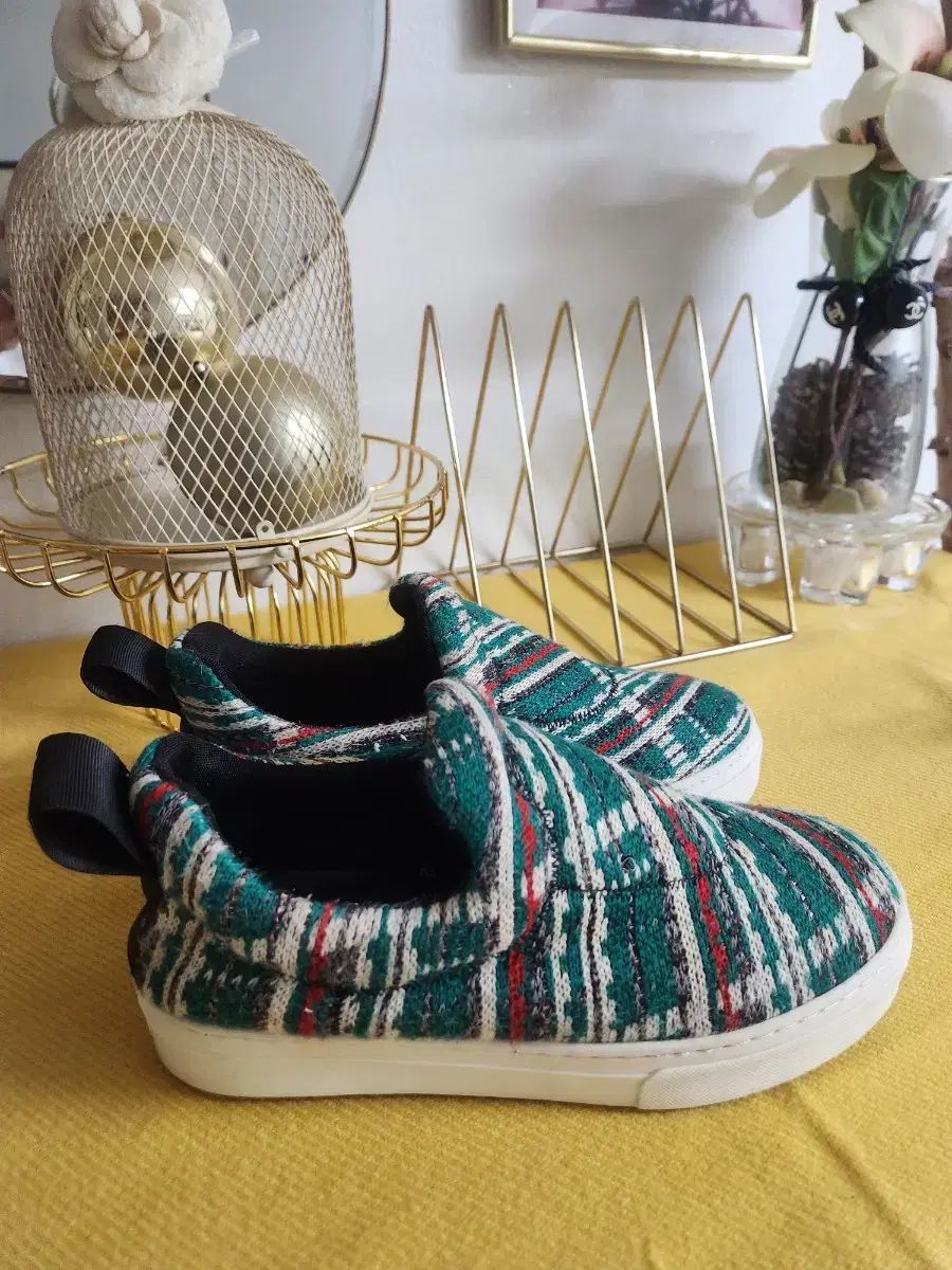 Celine セリーヌ ニット スリッポン スニーカー 230