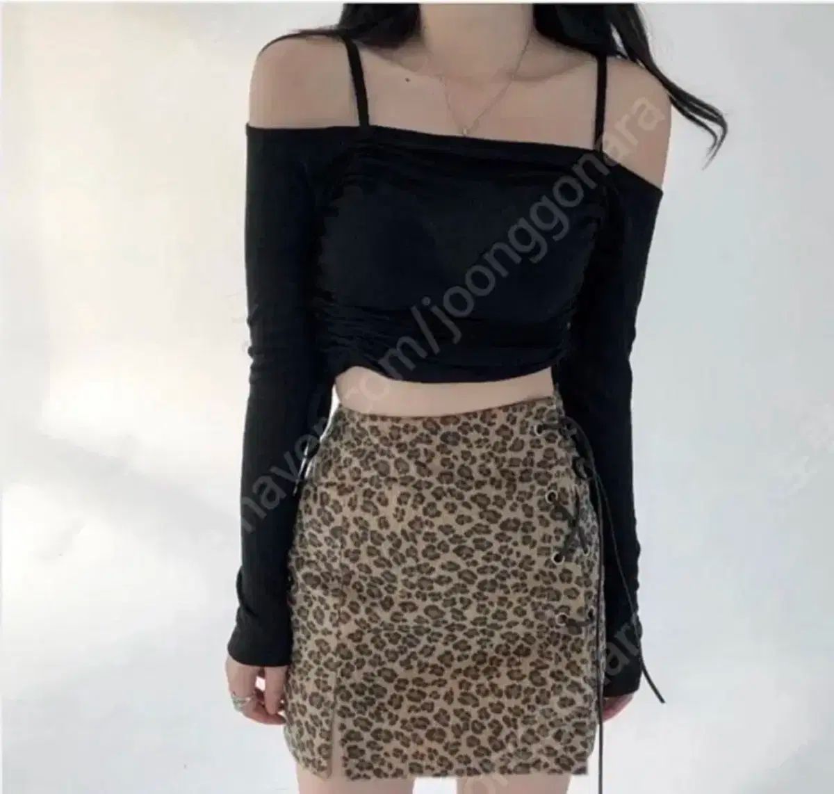 CHERRY QUIRI ヒョウ柄 スカート