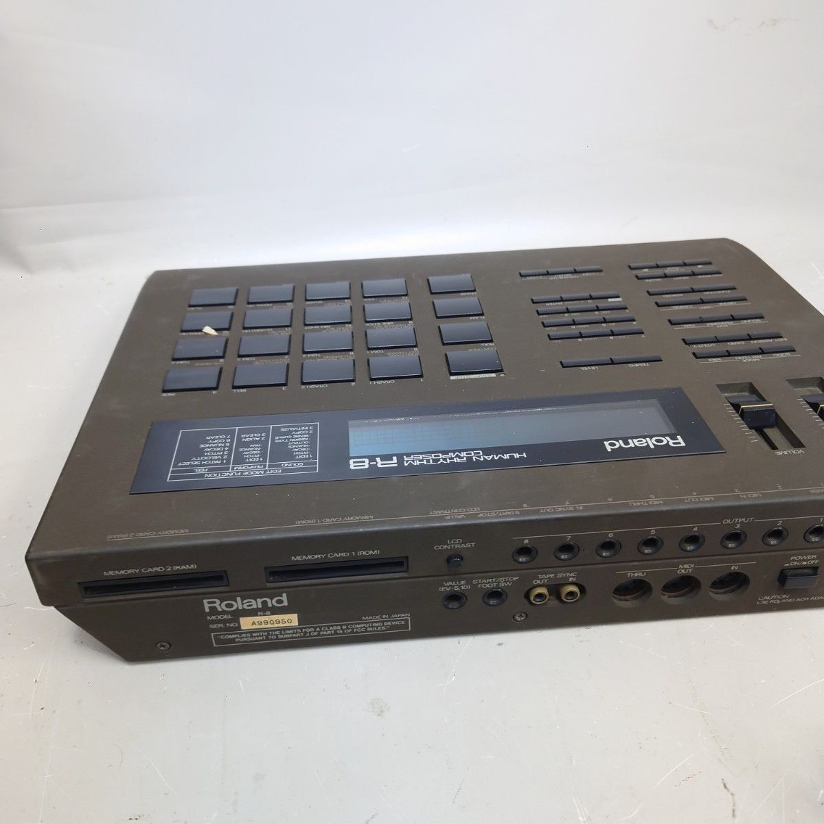 ドラムマシン シーケンサー