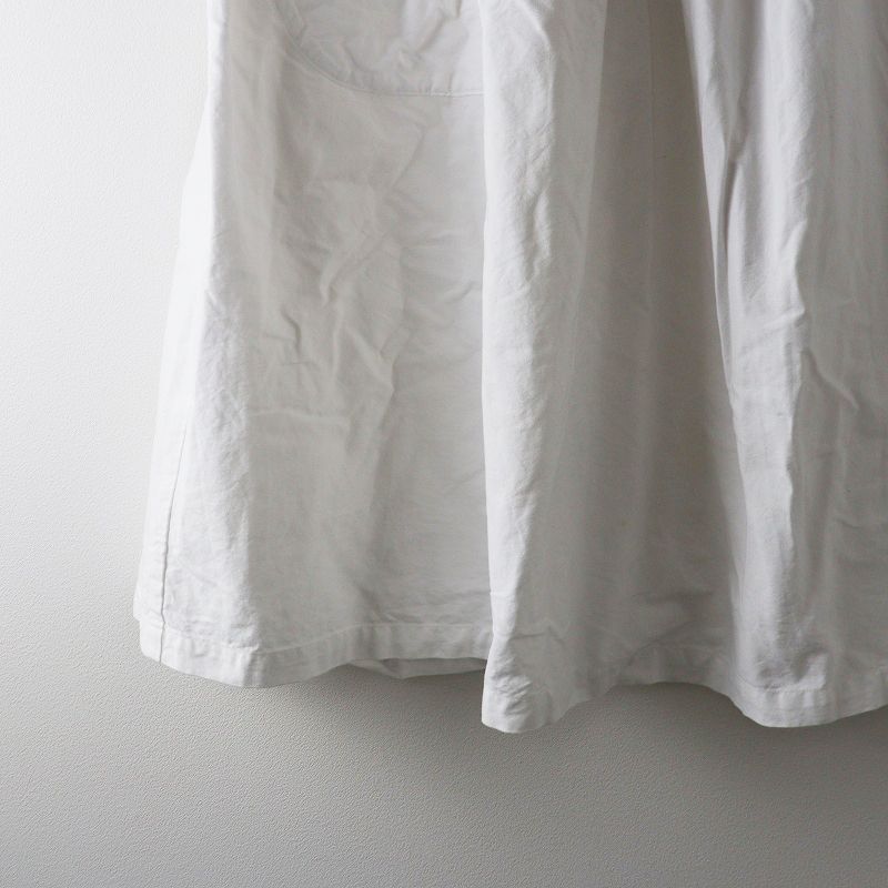 ホームスパン homspun オックス ダブルポケットギャザースカート M