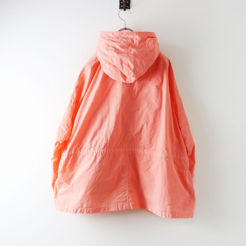 フィルマム FIRMUM ナイロンタッサー ショートモッズコート XS｜ピンク アノラック フーディ パーカー アウター 2400014668216