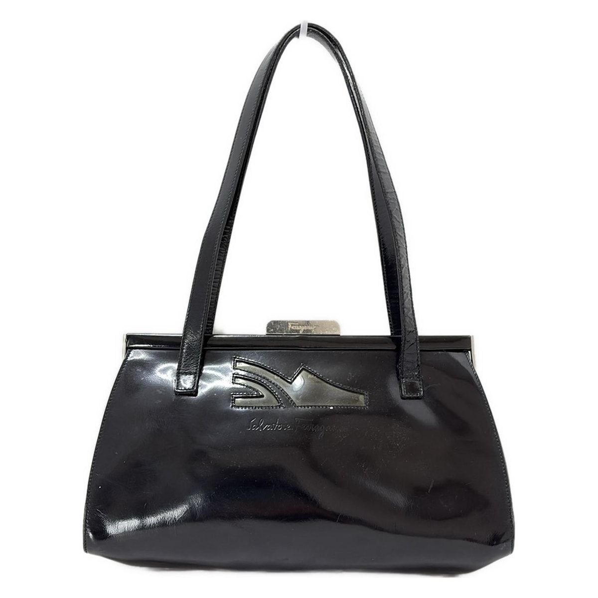 極美品】Salvatore Ferragamo サルバトーレフェラガモ ハンドバッグ