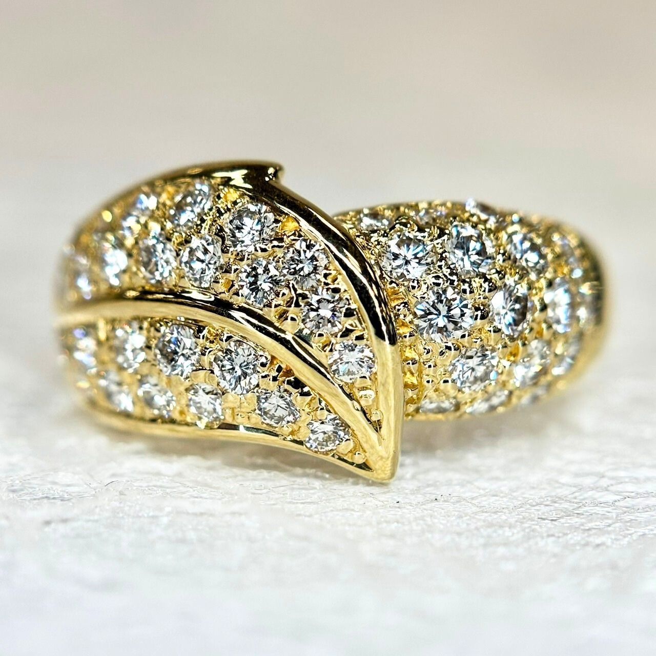 K18 天然 ダイヤモンド 1.05ct リング