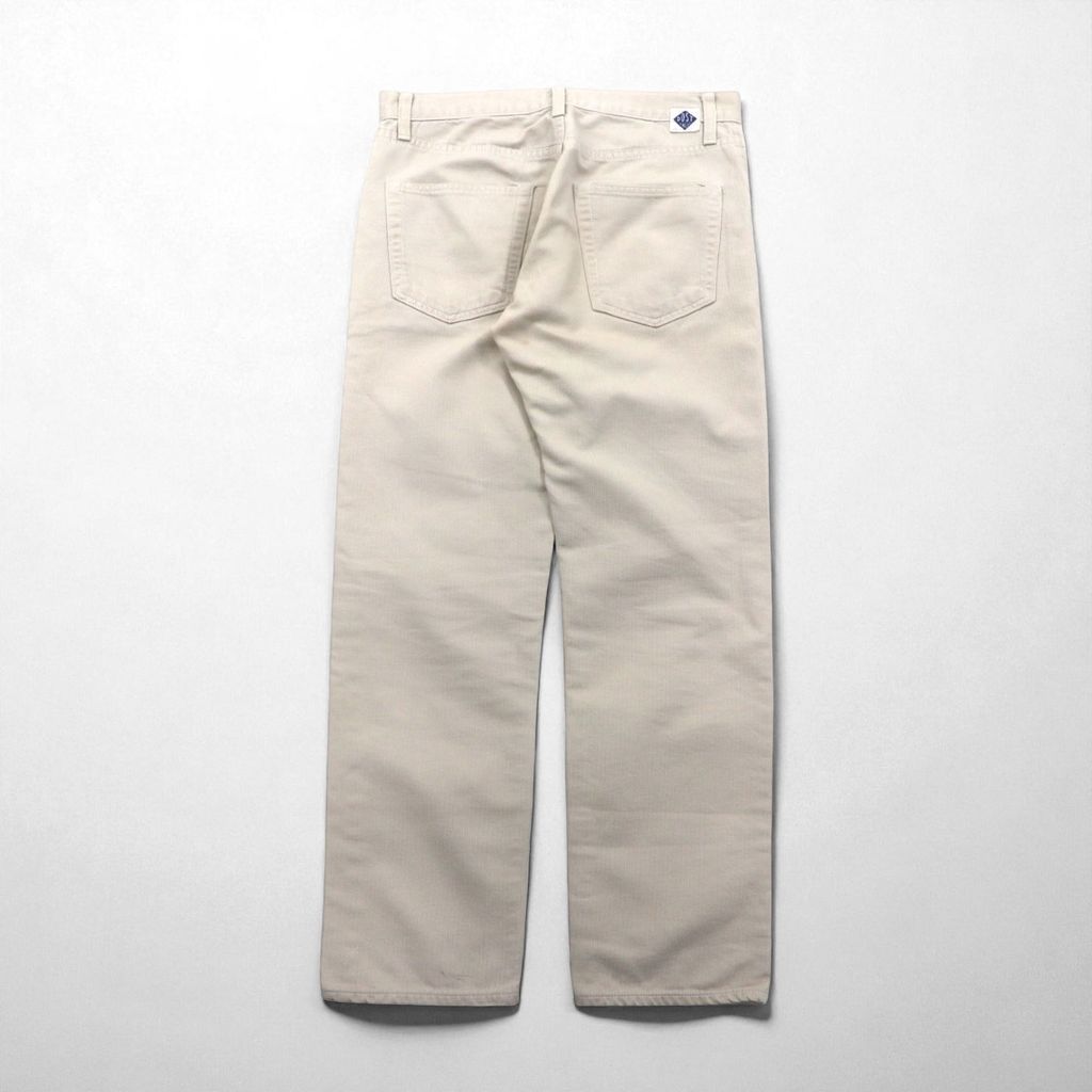 POST O’ALLS コーデュロイ チノパンツ ワークパンツ M ベージュ TALONジップ 5ポケット