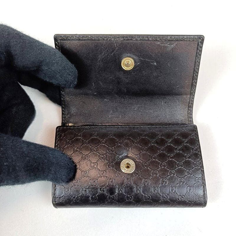 GUCCI グッチ マイクロシマ 6連キーケース フック1つ欠損 5連