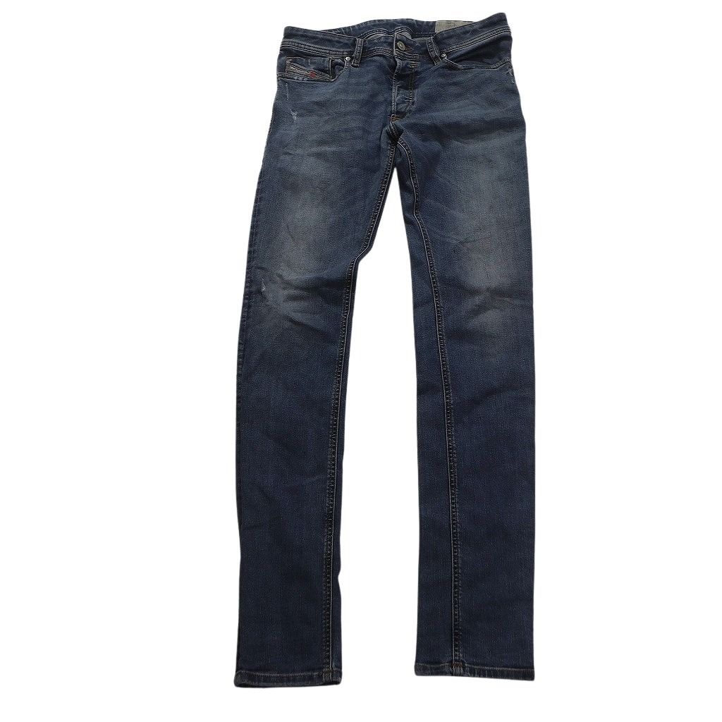 古着卸 ディーゼル デニム パンツ 6枚セット メンズ 30 31 ブラック フェード スキニー ヒゲ 古着 NC4931