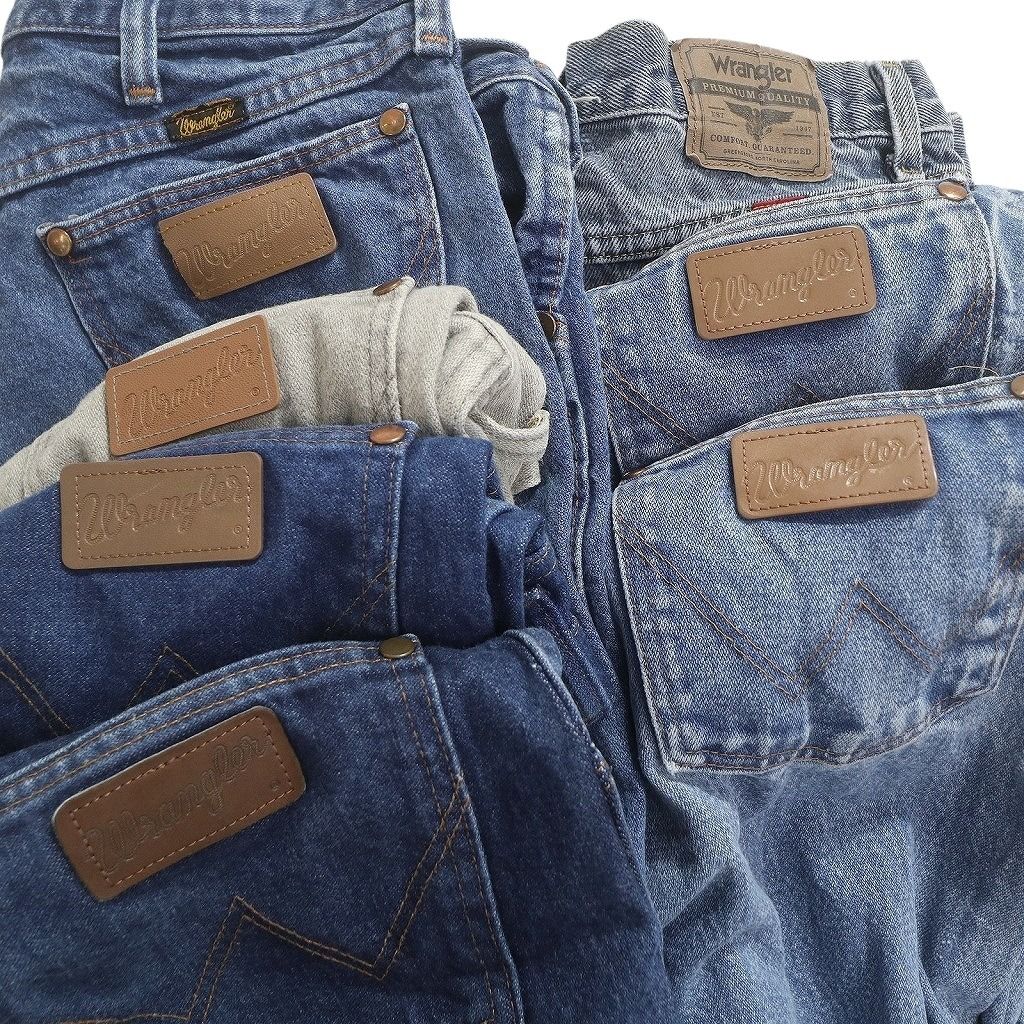  古着卸 Wrangler ラングラー デニム パンツ セット メンズ 33 インディゴブルー ストレート アメカジ 古着 NC 4925 その他 メンズ