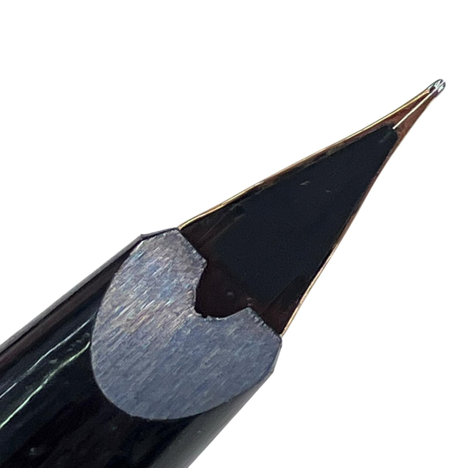 683000 MONTBLANC モンブラン 万年筆 121 ペン先750 ブラック