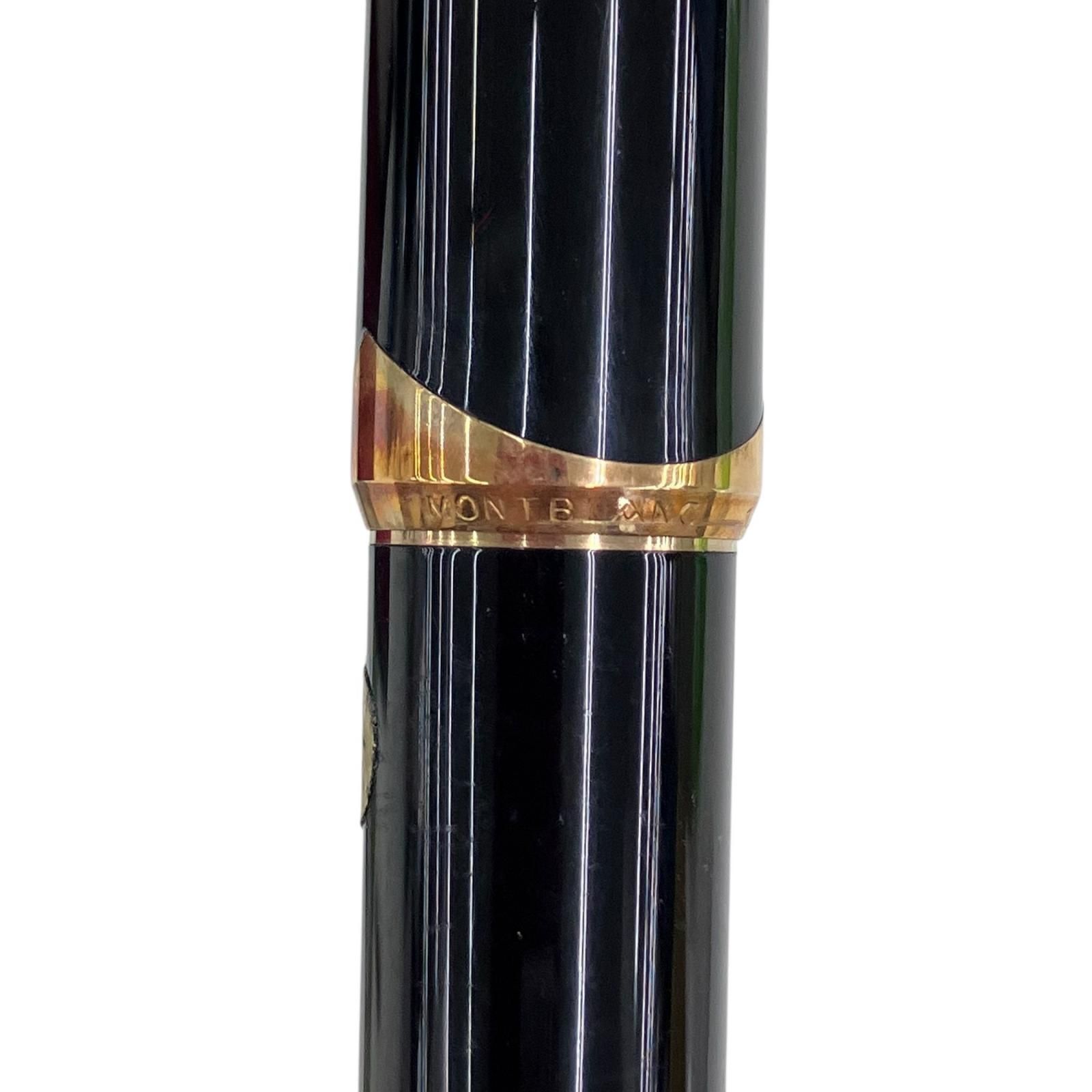 683000 MONTBLANC モンブラン 万年筆 121 ペン先750 ブラック