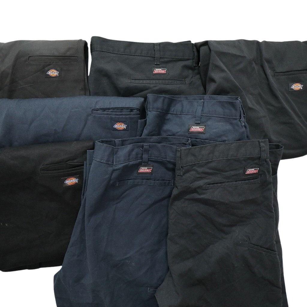  古着卸 ディッキーズ Dickies ダブルニー パンツ セット メンズ 40 42 44 ワーク ワイド ブラック 古着 NC 5025 その他 メンズ