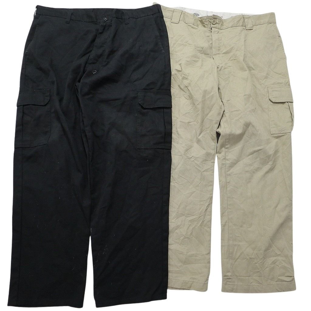 古着卸 ディッキーズ Dickies カーゴ パンツ 8枚セット メンズ 40 42 44 ワイド ワーク 古着 NC5050