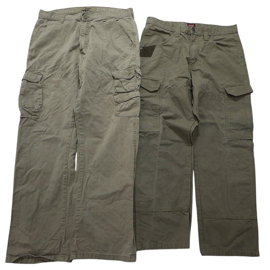 古着卸 ブランドMIX パンツMIX セット メンズ 34 ラングラー カーゴ 古着 NC 5048