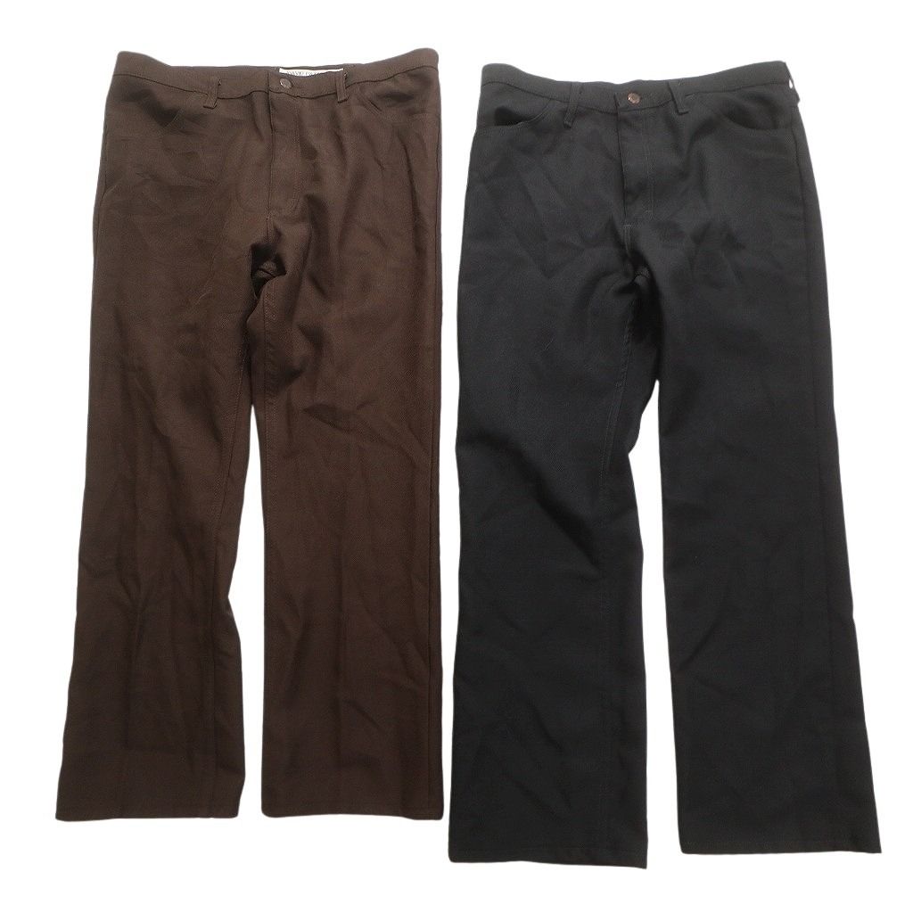 古着卸 まとめ Wrangler ラングラー ランチャー ポリ混 スラックス パンツ セット メンズ 30 36 古着 NC 5069 その他 メンズ