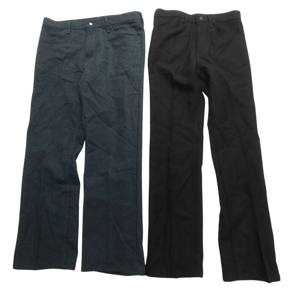 古着卸 まとめ Wrangler ラングラー ランチャー ポリ混 スラックス パンツ 6枚セット メンズ 30 36 古着 NC5069