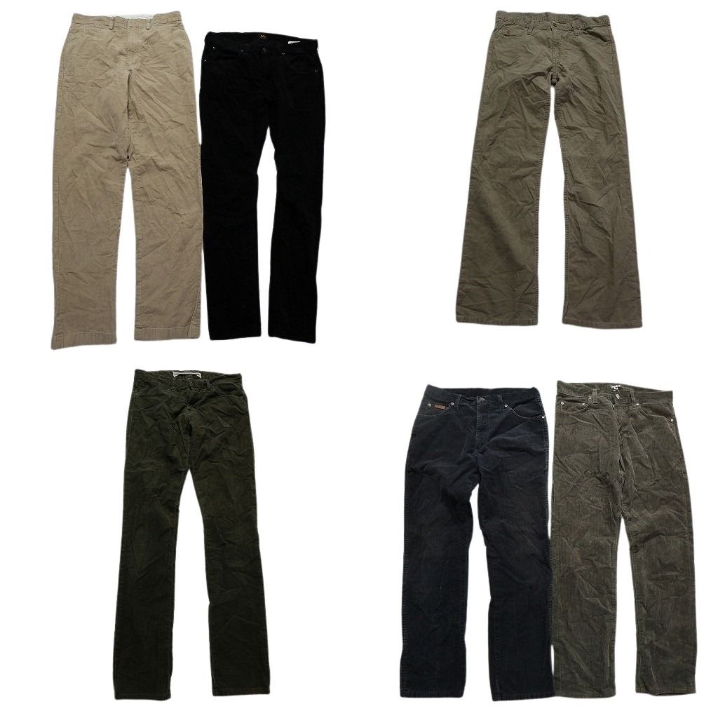古着卸 まとめ ブランドMIX コーデュロイ パンツ 6枚セット メンズ 28 29 30 31 32 カーハート エルエルビーン 古着 NC5085