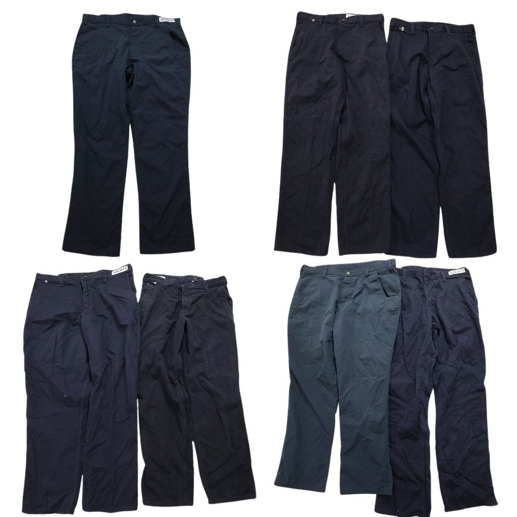 古着卸 カーハート Carhartt パンツ MIX 7枚セット メンズ 33 34 38 FRシリーズ コットン ワーク 古着 NC5113