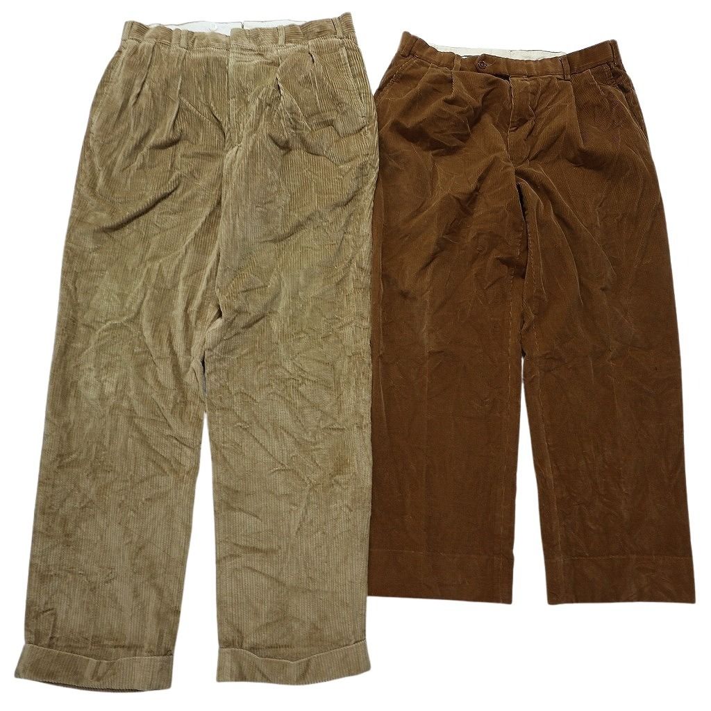古着卸 ブルックスブラザーズ コーデュロイ パンツ セット メンズ 35 36 38 40 古着 NC 5111