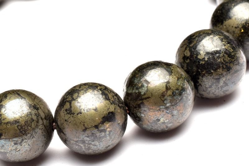 １点物 コロンビア産 ヒーラーズゴールド 12mm ブレスレット パワーストーン 天然石 _MC124