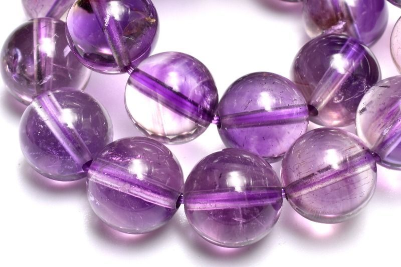 １点物 AA 高発色 スーパーセブンアメジスト エレスチャルアメジスト 9mm ブレスレット パワーストーン 天然石 _MC348 NEXPOTALLINN_EU