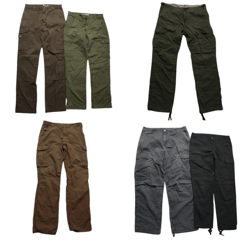 古着卸 カーハート Carhartt カーゴ パンツ 6枚セット メンズ M 34 36 ワイド ワーク リップストップ 古着 NC5127