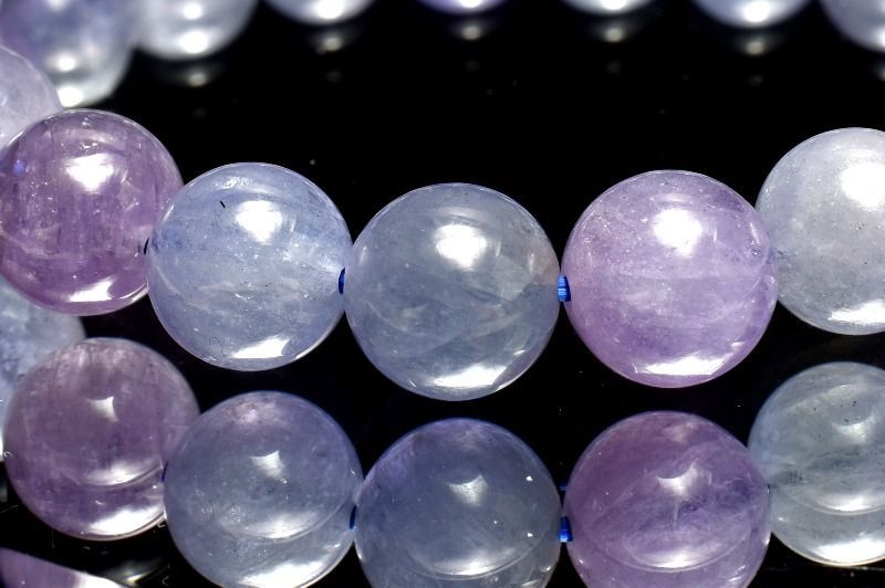 １点物 高品質 マルチ タンザナイト 8.5mm ブレスレット パワーストーン 天然石 _MC369