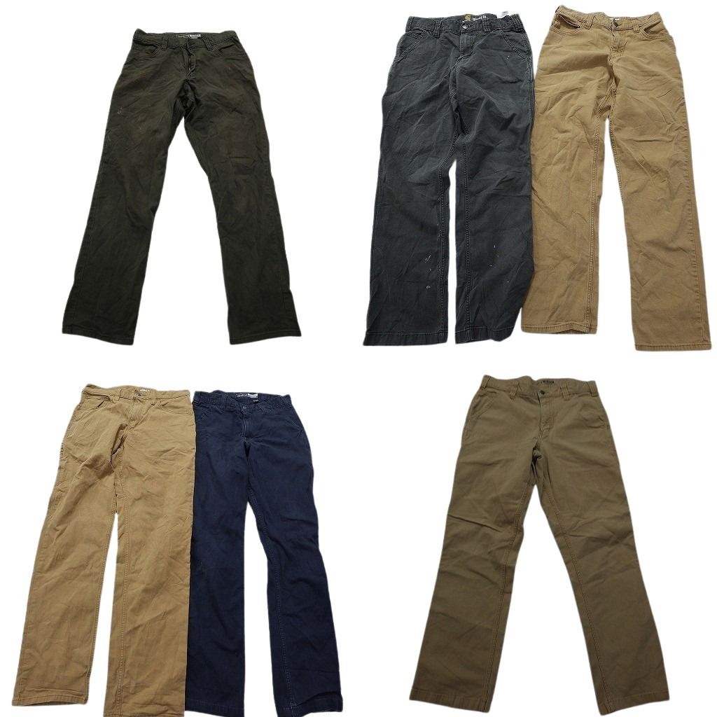 古着卸 カーハート Carhartt ダック ペインター パンツ 6枚セット メンズ 29 30 32 ワーク ワイド 古着 NC5149