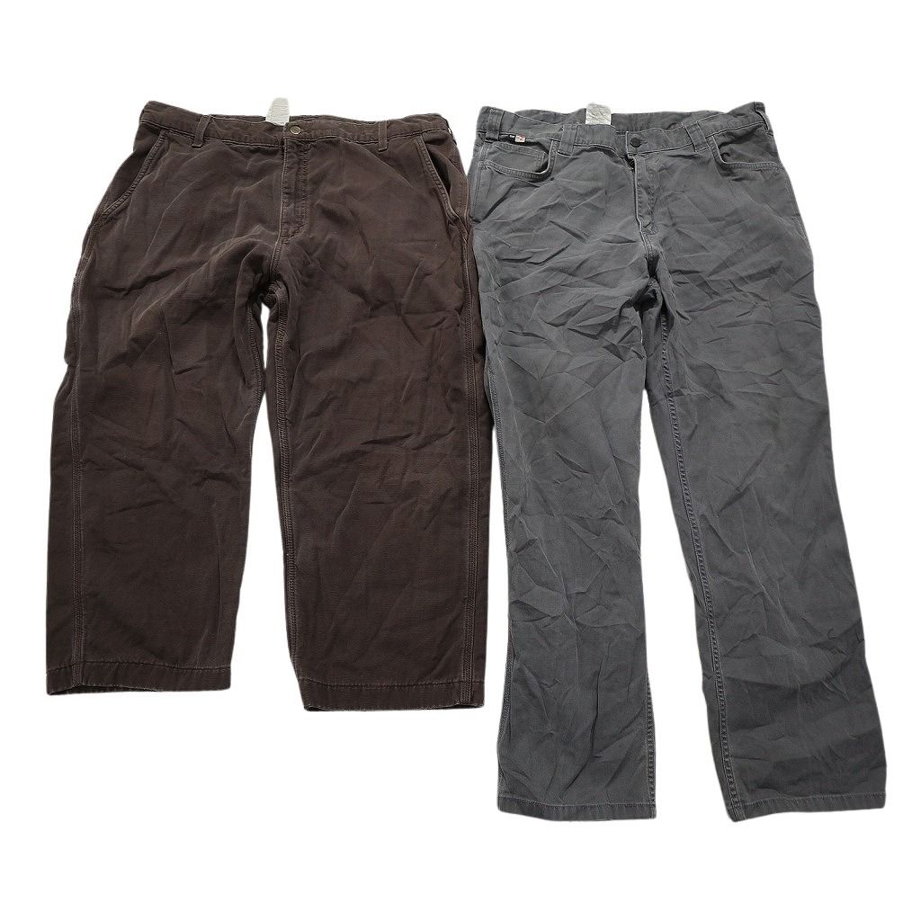 古着卸 カーハート Carhartt ダック ペインター パンツ 7枚セット メンズ 40 44 ワーク ブラック 古着 NC5146