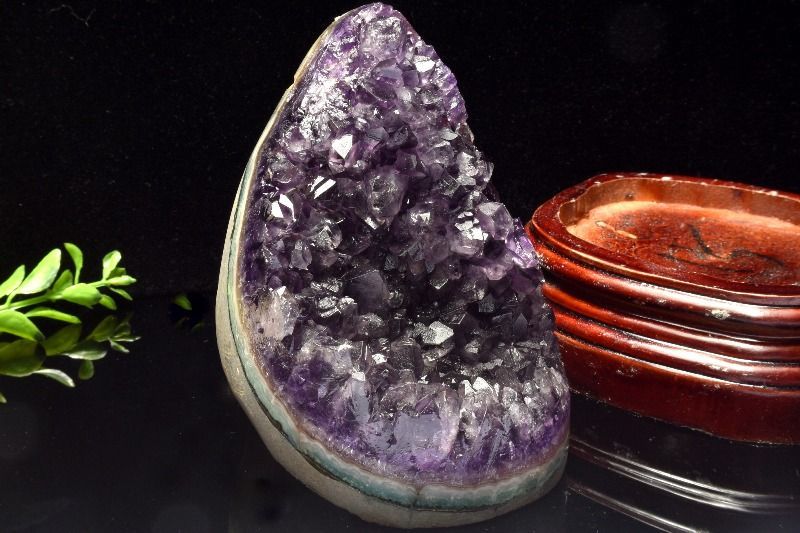 1点物 ウルグアイ産 アメジストドーム 83x101x123mm クラスター台座付き 原石 パワーストーン 天然石 _CG6749 宅急便