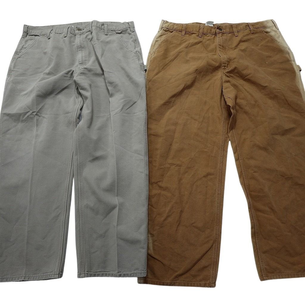 古着卸 カーハート Carhartt ダック ペインター パンツ セット メンズ 44 46 54 ビッグサイズ ワーク 古着 NC 5145