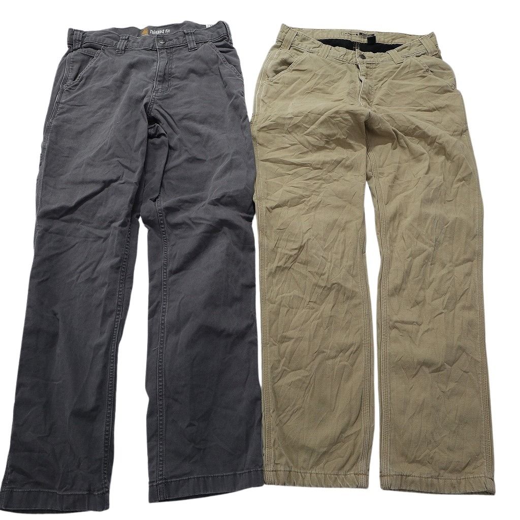 古着卸 カーハート Carhartt ダック ペインター パンツ セット メンズ 32 ワーク 裏地付き 古着 NC 5142