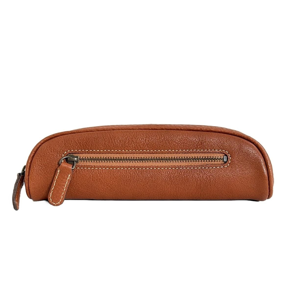 土屋鞄製造所 ツチヤカバンセイゾウショ ペンケース - ダークブラウン レザー