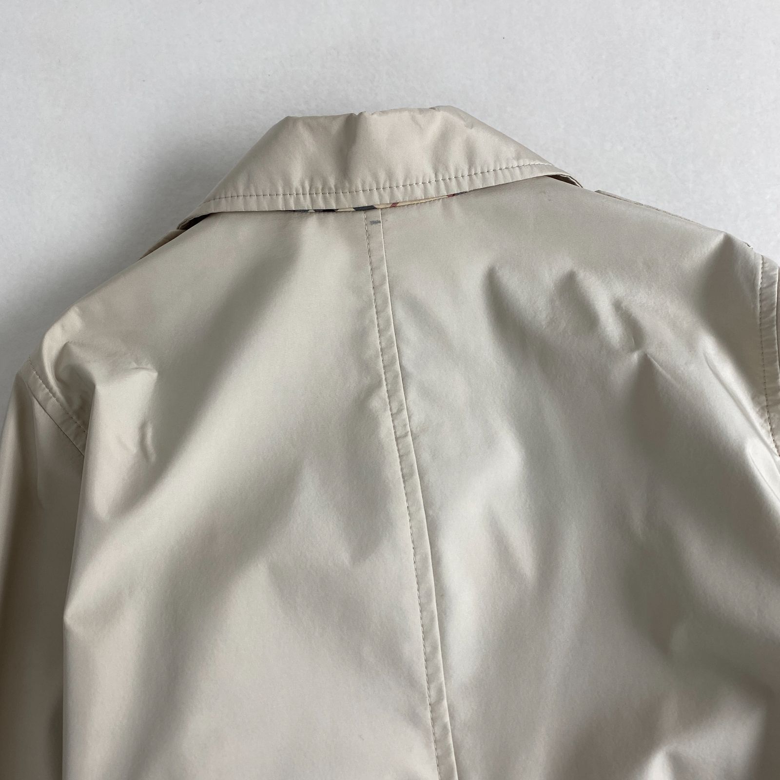 バーバリーロンドン トレンチコート ノバチェック ベルト 13 XL相当