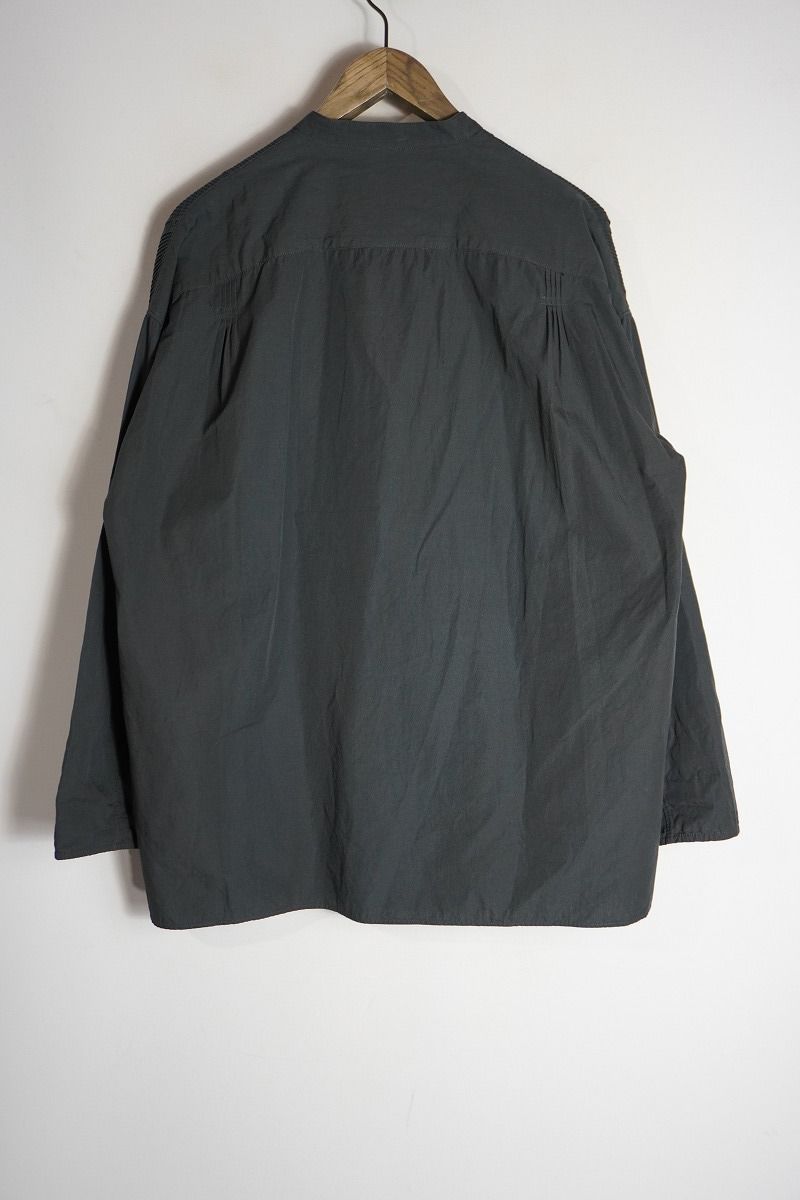 Pheeta フィータ Trinity バンド シャツ ロング スリーブ 長袖 チュニック ブラウス 8951-699-0045 PH012C-BSMens1 黒灰 1 1028P 4