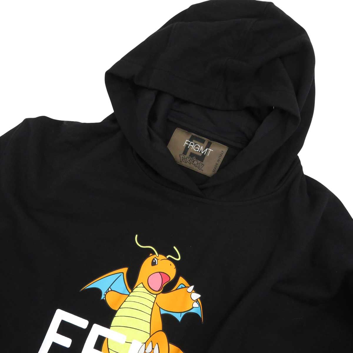 FENDI FRGMT ポケモン カイリュー パーカー XXSサイズ FENDI FRGMT ポケモンパーカー FENDI FRGMT ポケモン カイリュー
