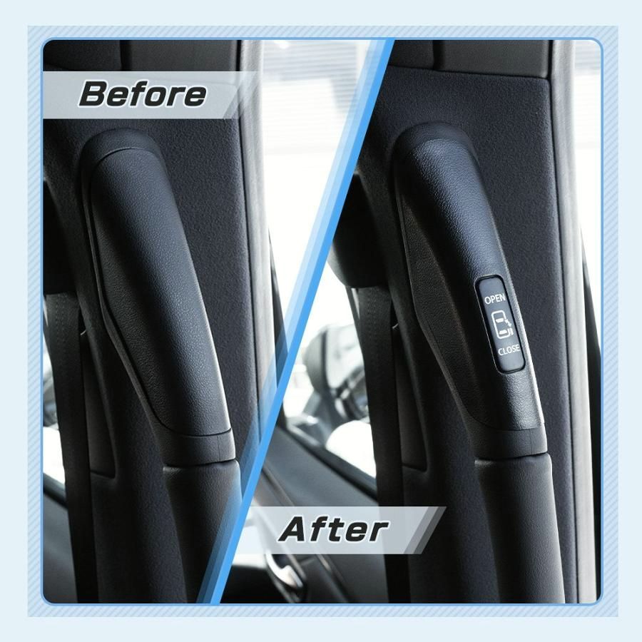 アルファード ヴェルファイア 40系 ワンタッチスライドオープンキット 2p 開閉 ドアオープン スイッチ 増設 後部座席 簡単 シェアスタイル BRIGHTFACE_UK
