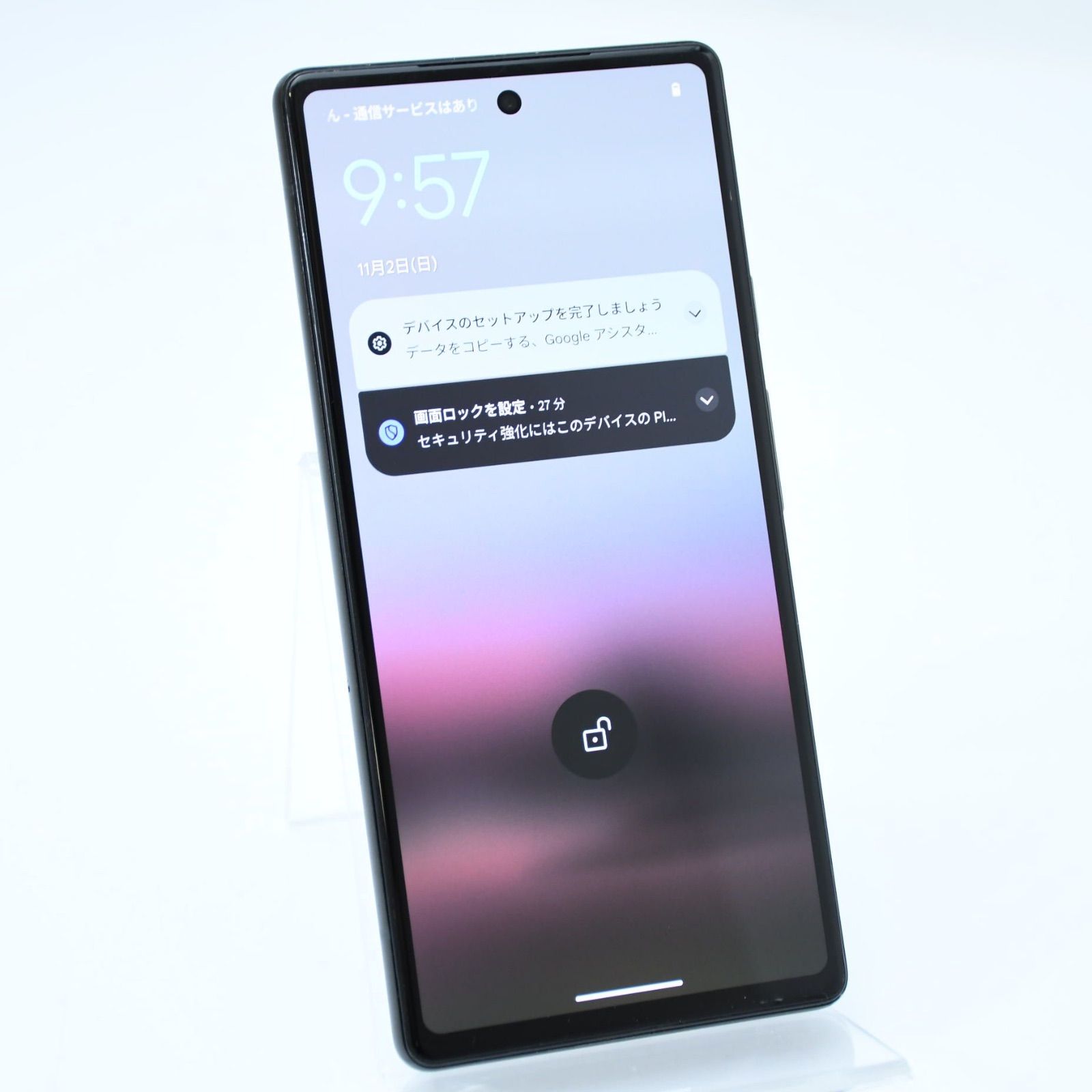 スマートフォン・携帯電話 Google Pixel6a チャコール 本体