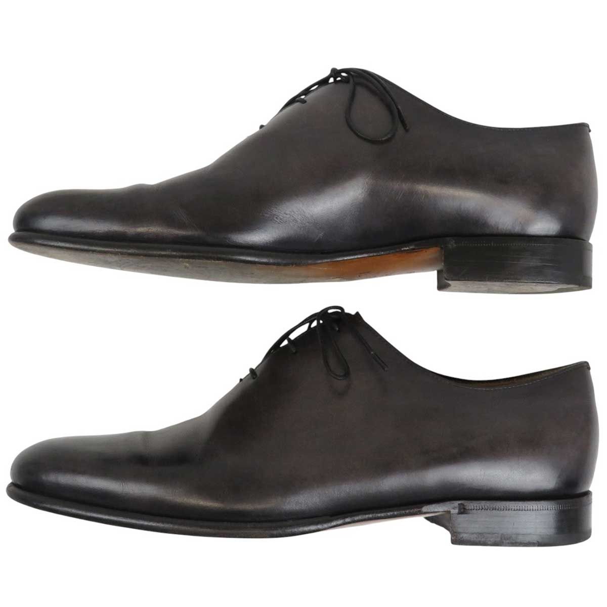 ベルルッティ アレッサンドロ ガレ レザー シューズ メンズ ブラック Berluti アパレル 小物