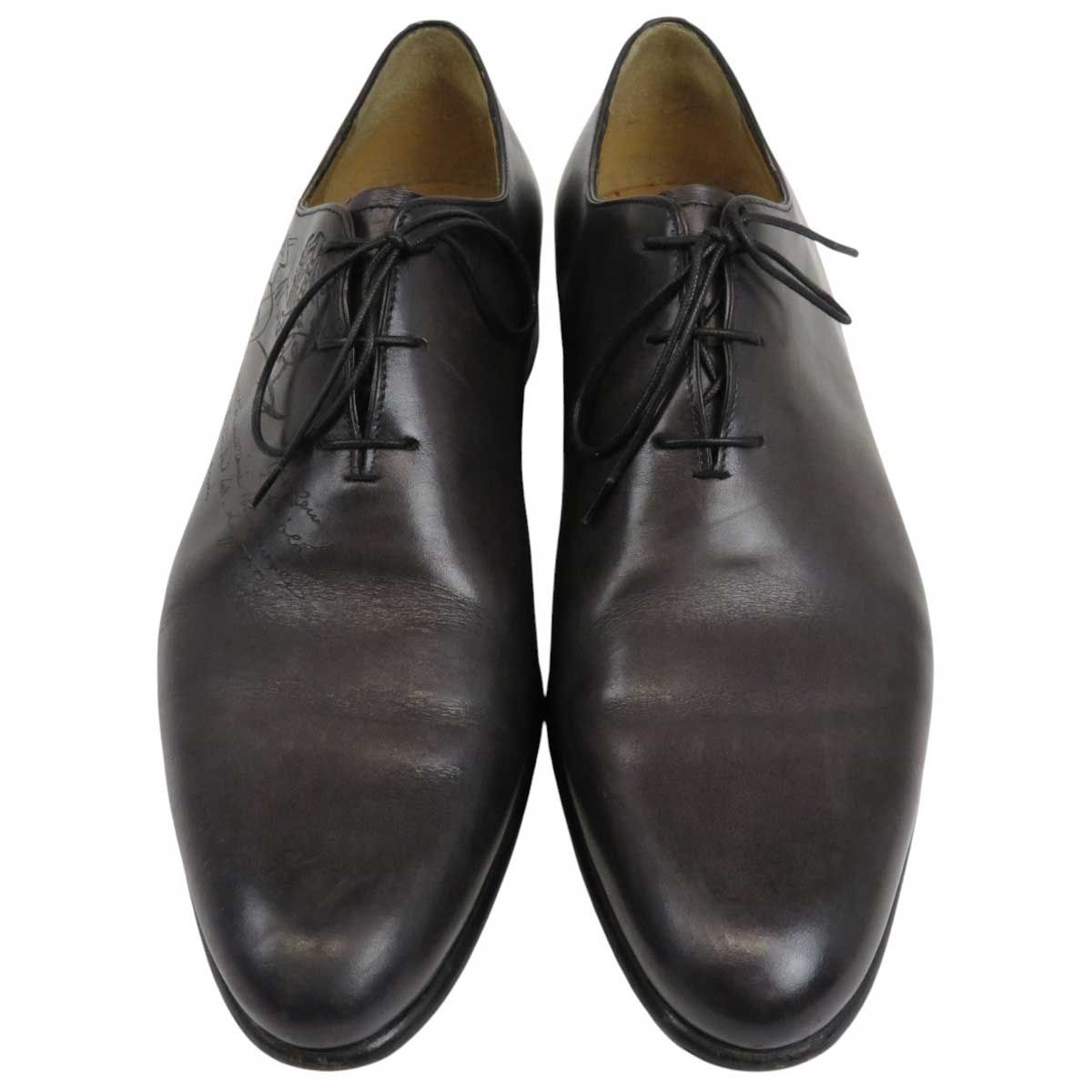 ベルルッティ アレッサンドロ ガレ レザー シューズ メンズ ブラック Berluti アパレル 小物