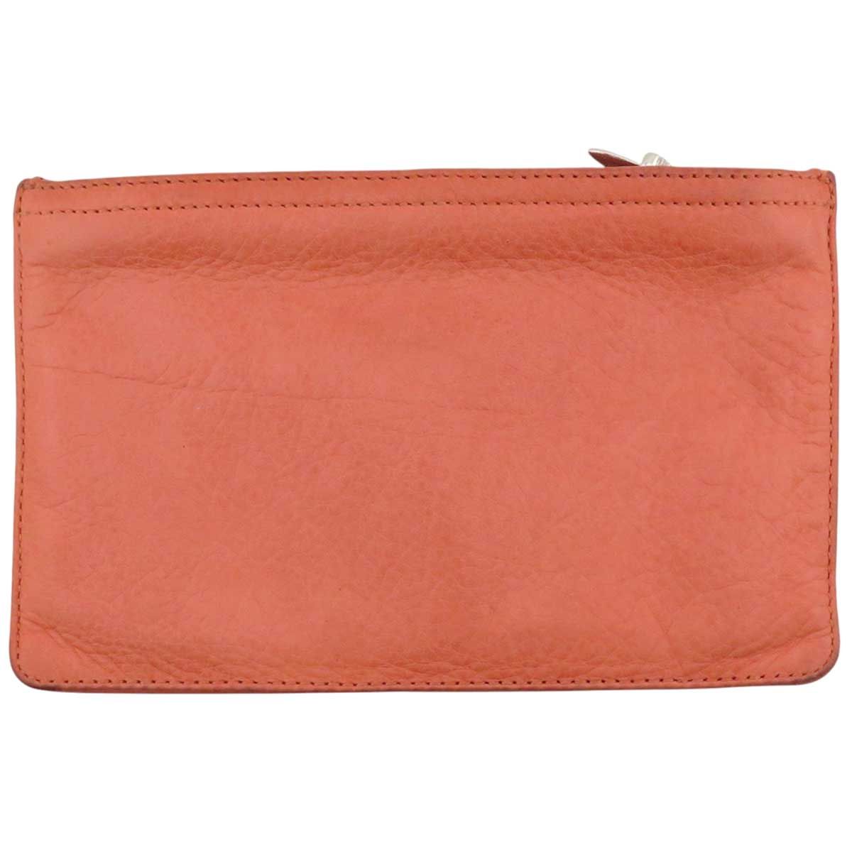 クロムハーツ 2 ダガージップ コインケース レザー シルバー ユニセックス サーモンピンク CHROME HEARTS アパレル 小物