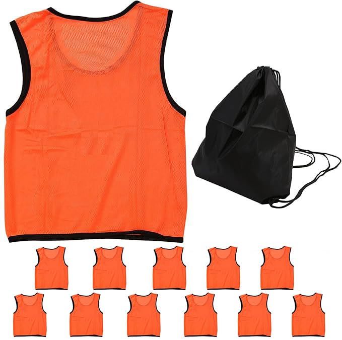 新品 [ロジック] ビブス 子供用 大人用 セット 無地 番号無 10色展開